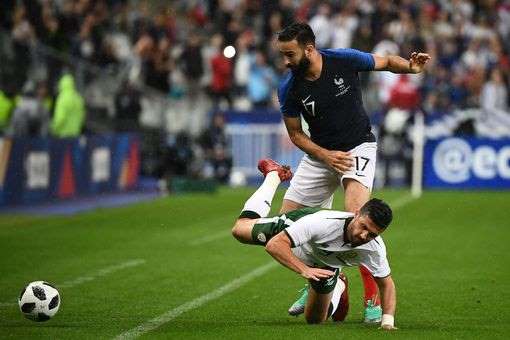 ฝรั่งเศสอัดไอร์แลนด์ 2-0 เกมอุ่นเครื่อง