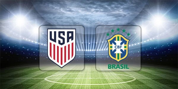ดูบอลย้อนหลัง กระชับมิตรทีมชาติ สหรัฐอเมริกา vs บราซิล 7-9-2018